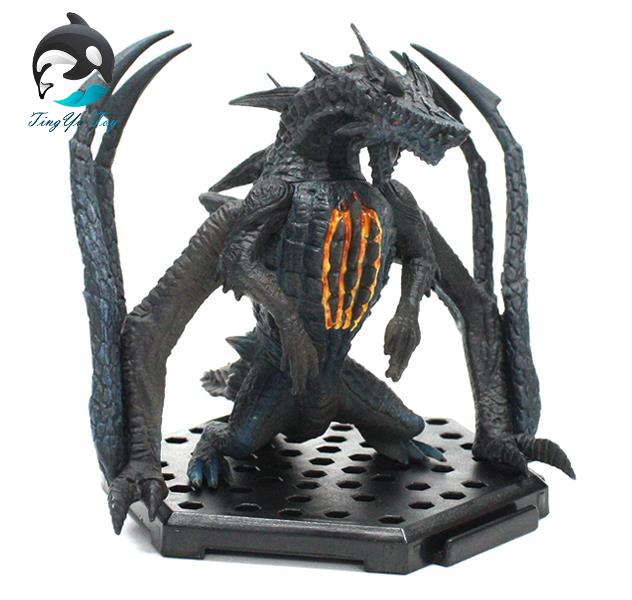 怪物猎人世界手办冰原人气煌黑冥赤斩龙冰呪土砂巨戟模型龙定制煌黑龙