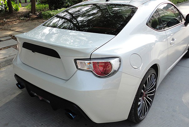 适用于丰田gt86压尾翼斯巴鲁brz改装尾翼mortorsport款碳纤维尾翼不带