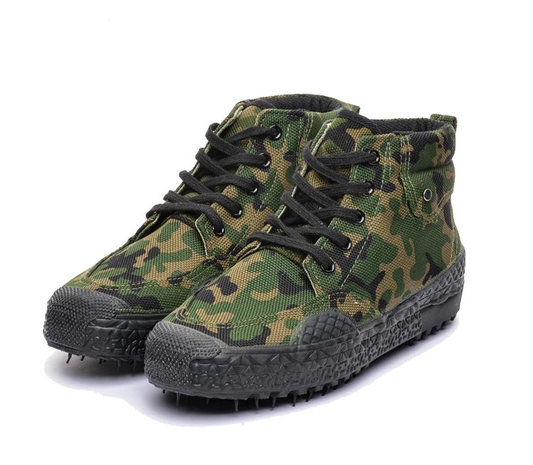 3515劳保鞋高帮防刺穿解放鞋男黑色训练鞋子女民工地耐磨帆3539布 