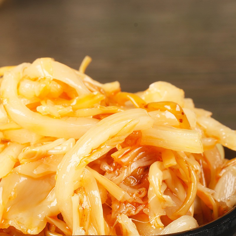 金菇脆笋170g12罐即食早餐配粥小菜金针菇梅菜笋丝下饭菜画马石金菇脆