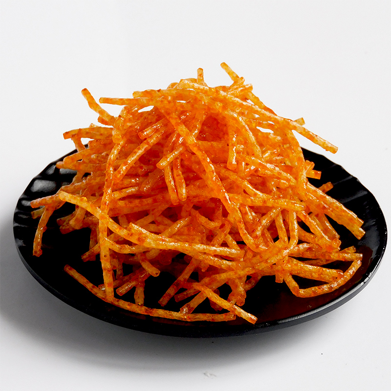 华沣土豆丝辣条小零食品辣片小吃90后80后儿时怀旧麻辣面筋 一份【3包