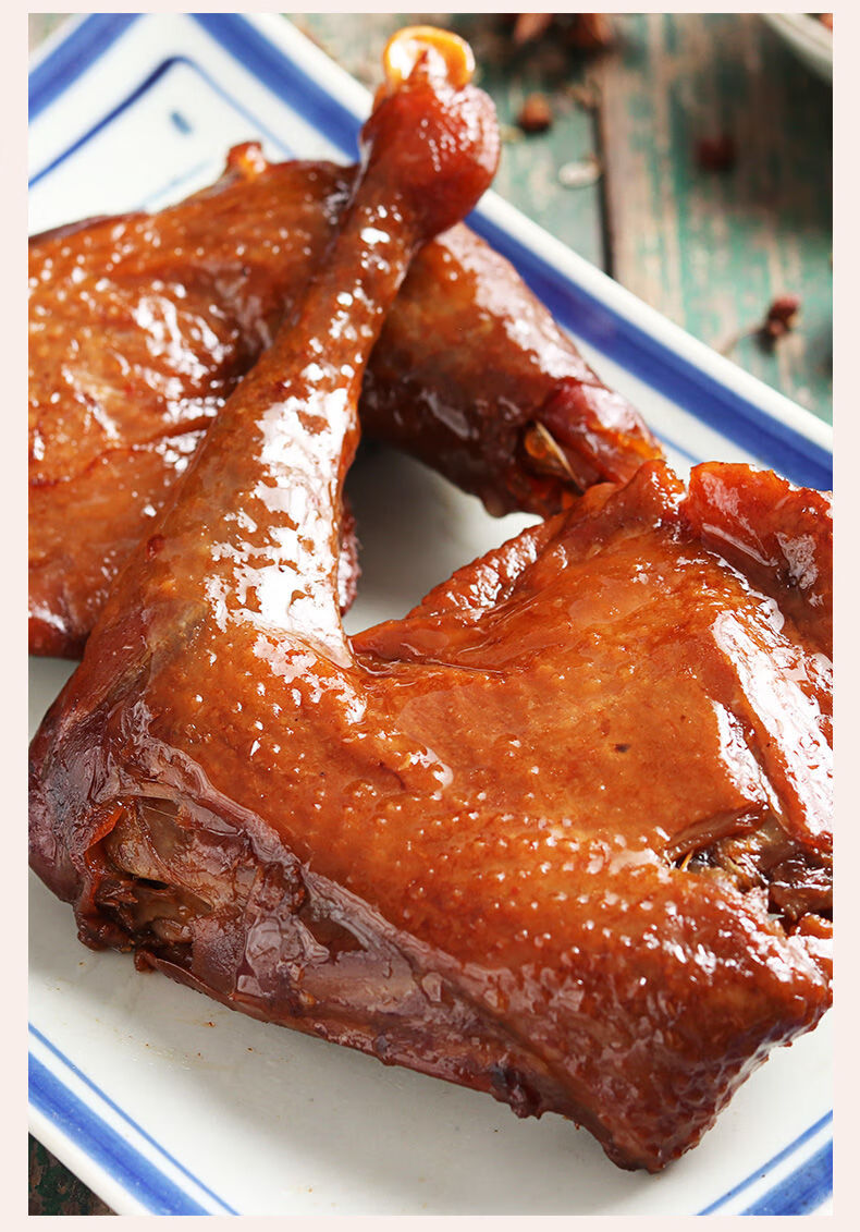 2包10包100g大鸭腿乡巴佬鸡腿零食批发好吃的肉类熟食即食10包麻辣腿