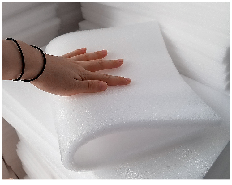 白珍珠棉包装 海绵片 材料快递打包海绵片 epe泡沫板气泡膜定制防震