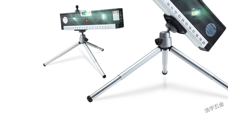 小型迷你红外线水平仪水平尺迷小型高精度激光多功能四合一强磁强光打