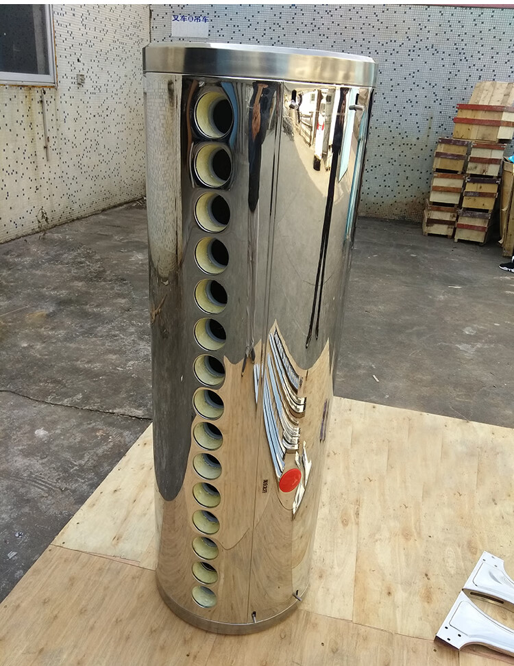 定制太阳能热水器保温桶304不锈钢家用太阳能水箱桶体18管水桶储水桶