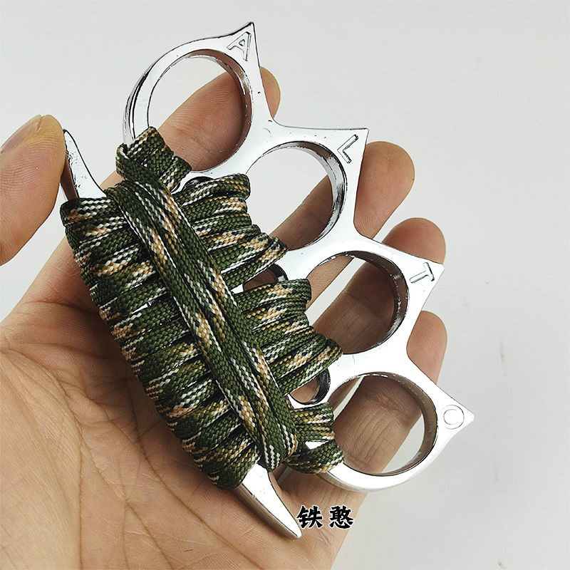 指虎刀指虎拳扣铁拳四指手扣防护指扣安防户外运动救援品防身防护物资