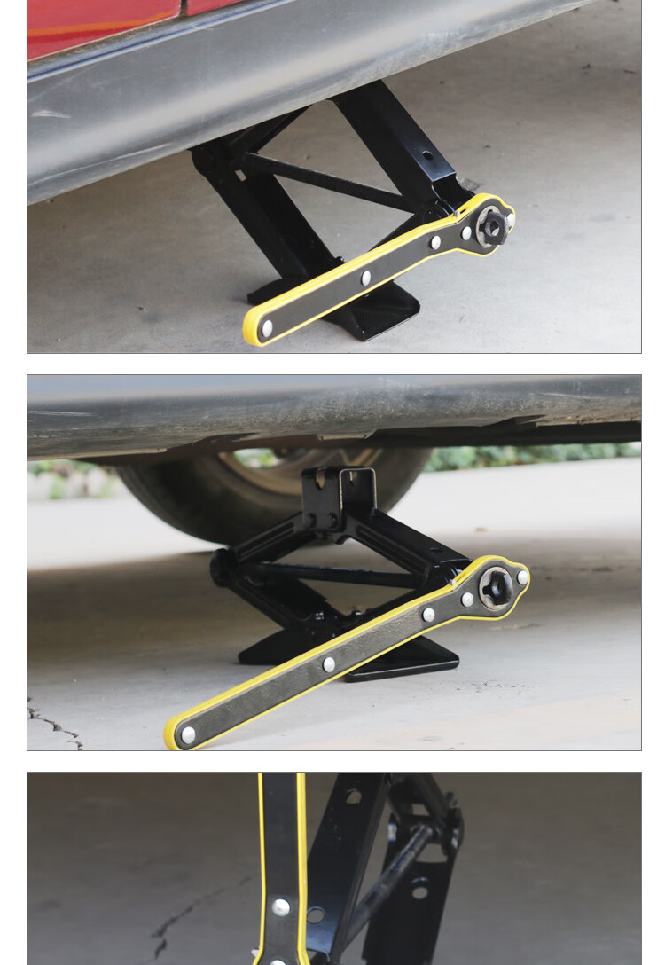 车载千斤顶省力扳手轿车小汽车用换轮胎扳手工具棘轮手摇杆千金顶省力