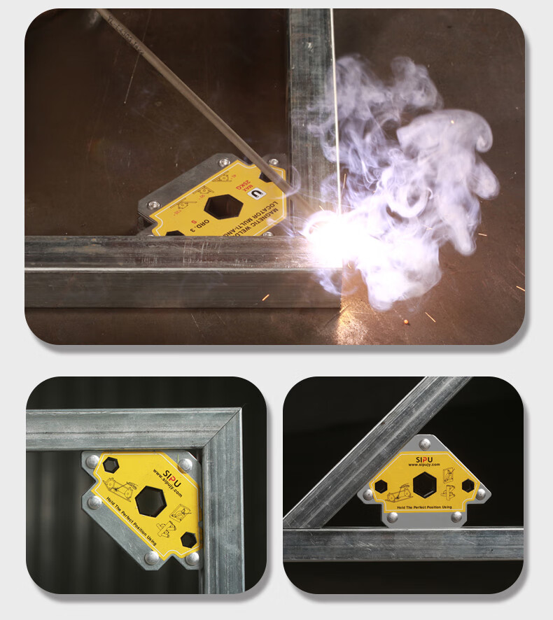 磁铁磁性强磁力三角焊接45度90度直角夹具角度定位电焊固定器焊接or