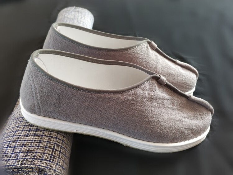 僧鞋复古风居士棉麻禅意布鞋出家人僧鞋手工千层底配茶服男女单鞋