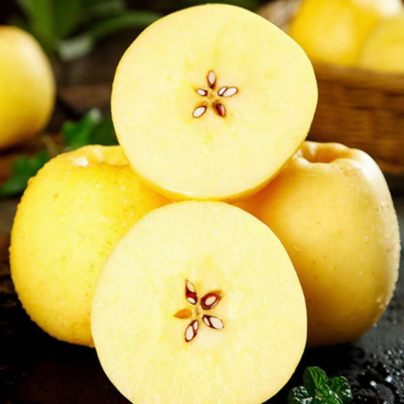 尊蓝黄金维纳斯苹果金斑冰糖心日本引进香甜汁多富士冬恋 70mm(含)