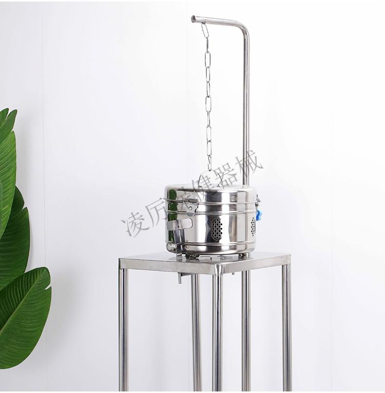 医用不锈钢贮槽架毛巾消毒手术室用启闭器304储物高温消毒盒架子 圆形