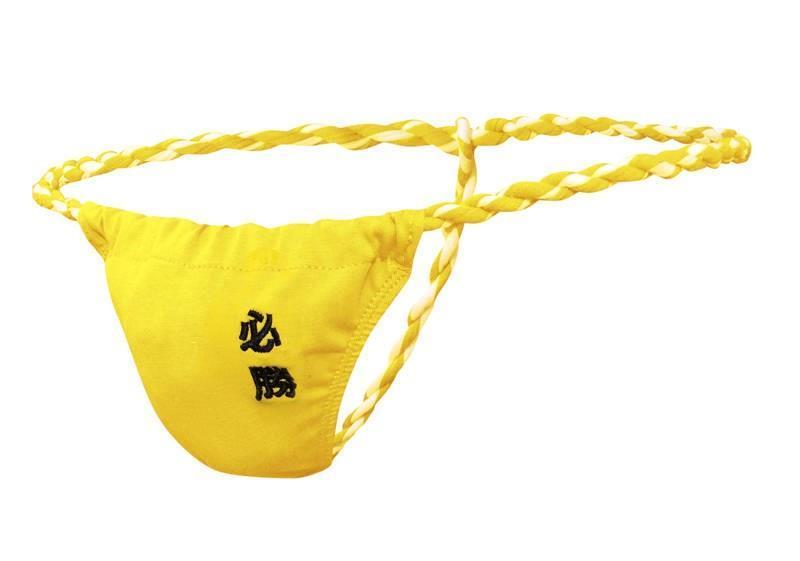 hotkeke和风六尺裤男日式日风内裤男兜裆布相扑内裤绑带短2022红色xxl