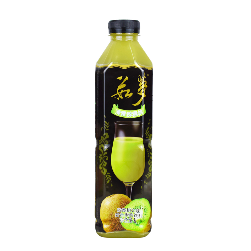 上好佳大湖果汁如梦芒果橙汁草莓山楂猕猴桃汁1l装混拼茹梦 草莓汁1l*