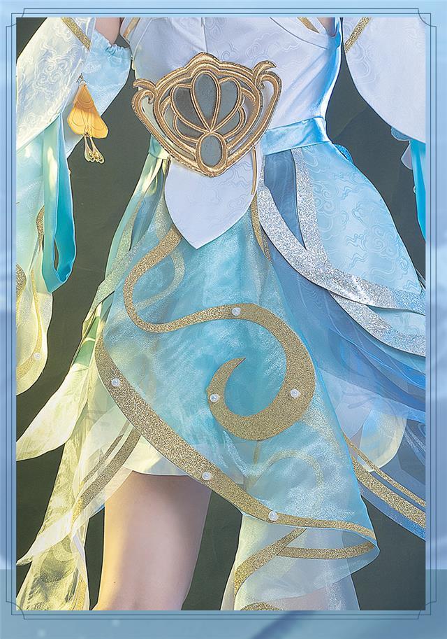 查克拉 王者荣耀cos服 西施新皮肤游龙清影全套套装cosplay服装女 游