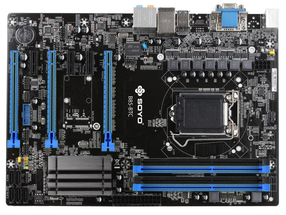 映泰tb85七彩虹h81btc铭瑄b85h110z270b25067卡主板白色