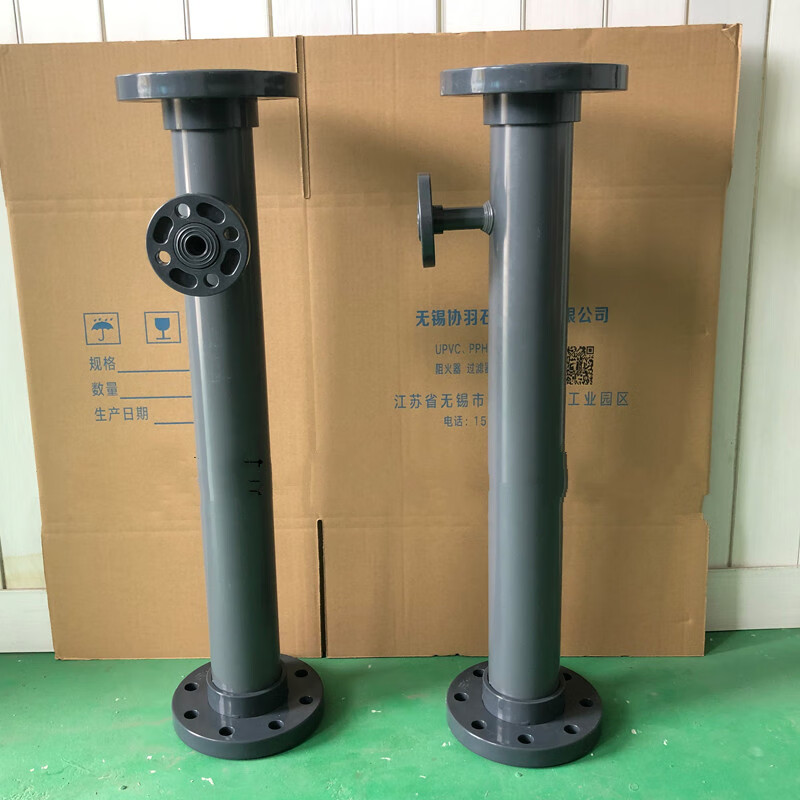 upvcpvc管道混合器污水处理药液混合静态混合器厂家直销dn300