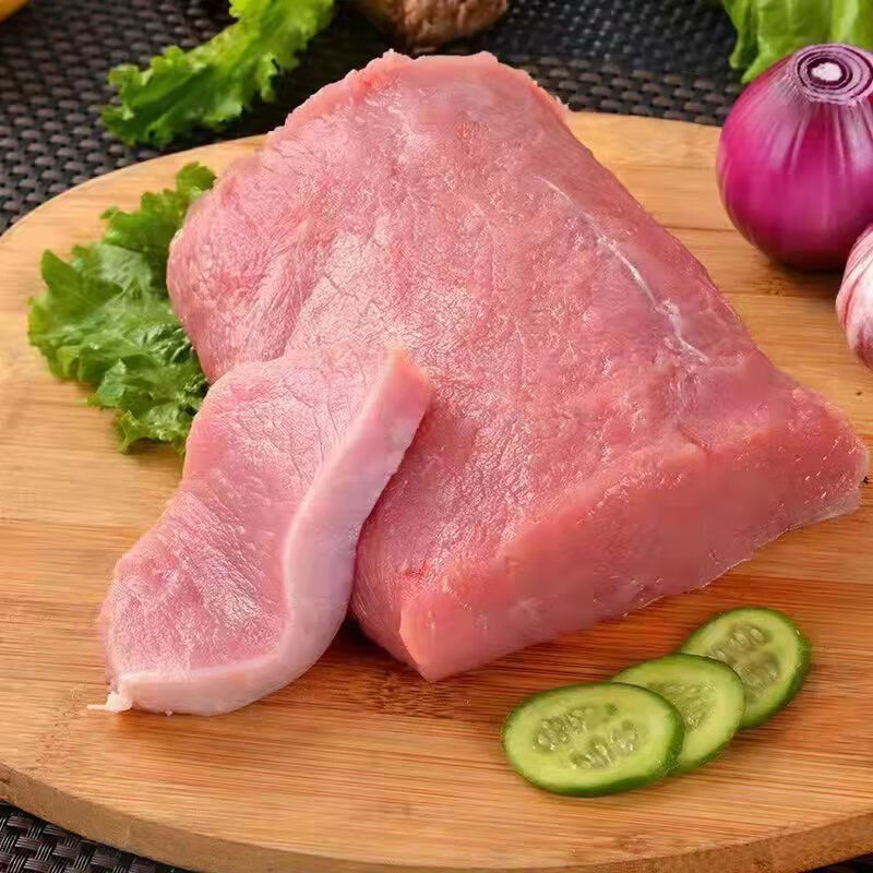 新鮮裡脊肉散養土豬肉純瘦肉大排裡脊肉生豬肉價整箱6斤淨重5斤