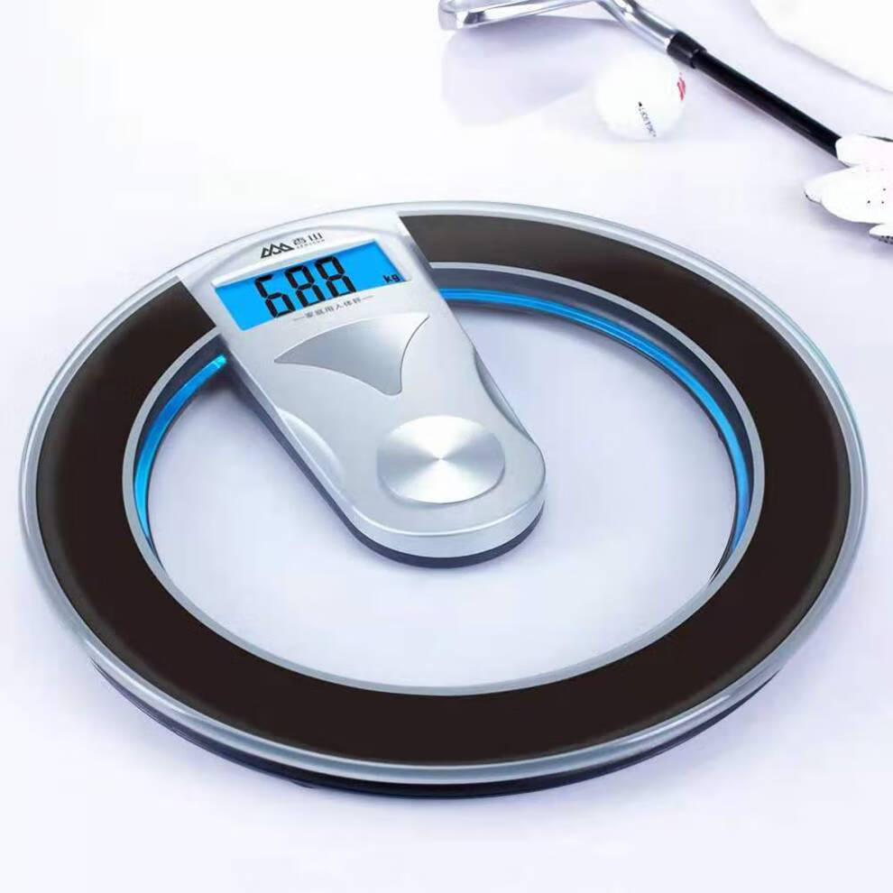 香山体脂秤家用体重秤健康秤体脂秤精准耐用防水成人环保秤姿秒迪香山