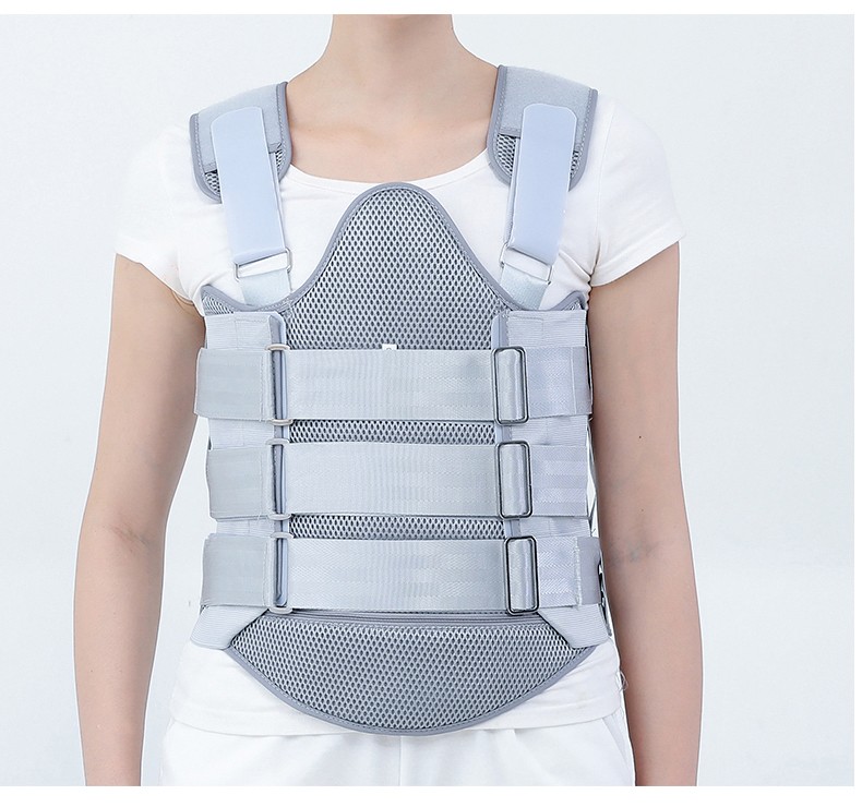 胸腰椎固定支具压缩性支架术后腰托护具脊椎康复护腰带 女款(加双气囊