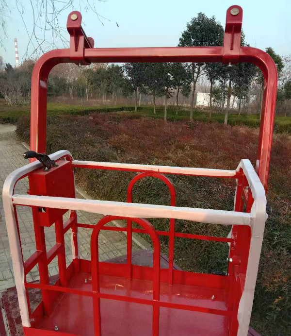 定制吊车吊篮吊框360度吊车顶框旋转360度吊车用吊篮免拆小钩支架12米