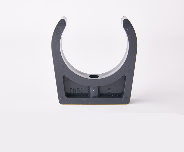 upvc管卡 管夹 角码 水管u型夹 pvc工业化工级水管配件 给水管卡定制