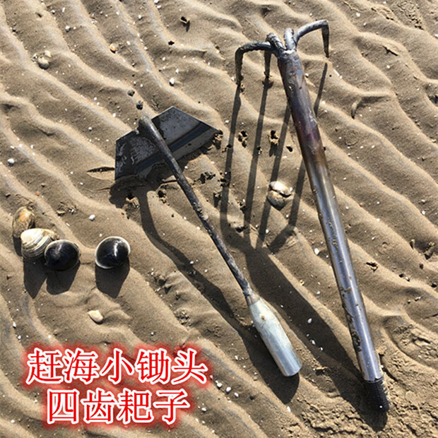 春枝韵园艺赶海工具套装蛤蜊耙子沙滩海边挖蛤贝壳螃蟹蛏子蚬子螺