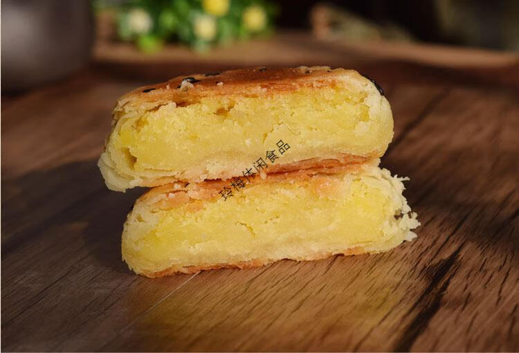 苏州特产苏州糕点绿豆饼绿豆酥饼特色小吃特产 手工现做6枚装 绿豆饼1