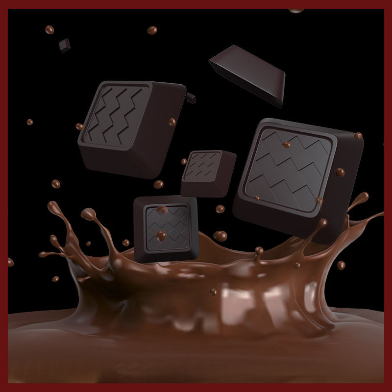 301魏教授黑巧克塑形黑巧克力密膳塑形排状零食糖果礼物魏教授巧克力