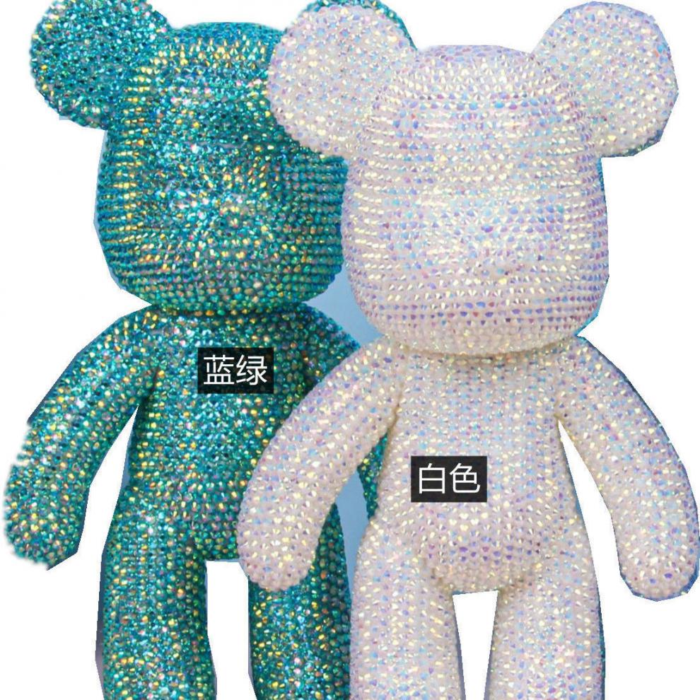 贴钻熊手工小熊暴爆力熊贴粘钻工艺礼品贴钻暴燥熊材料包套装生日礼物