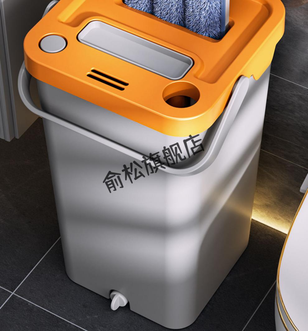 2022新升级拖把家用一拖净小型拖把家用一拖净2021新款免手洗平板自动