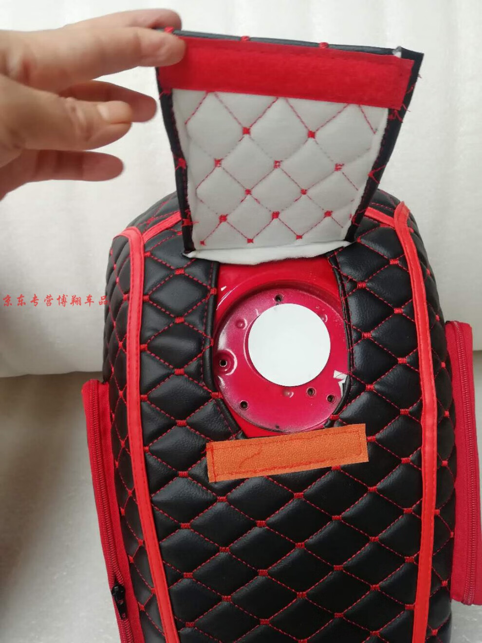 适用于摩托车油箱保护套通用油箱套pu皮防水耐磨多功能加厚油箱套皮套