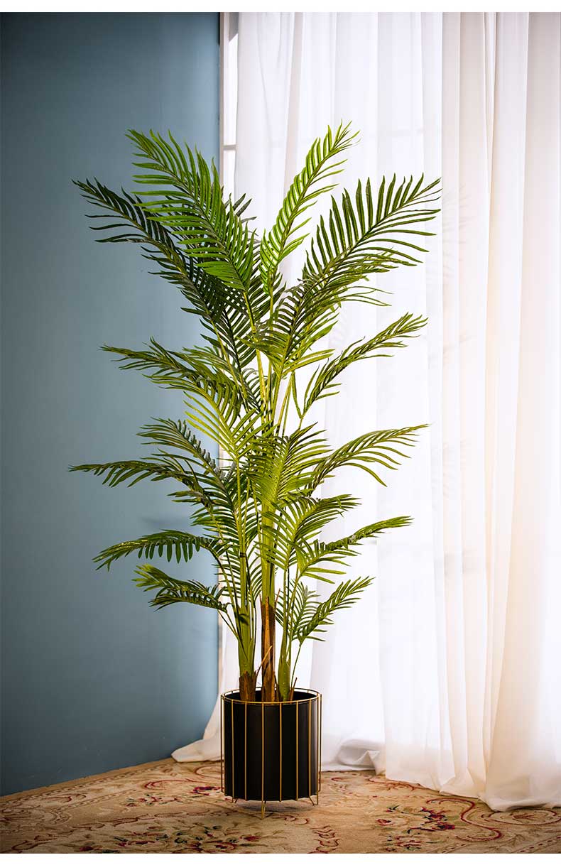 禾爽仿真绿植大型散尾葵凤尾葵凤尾竹仿真树绿植假树室内客厅落地植物