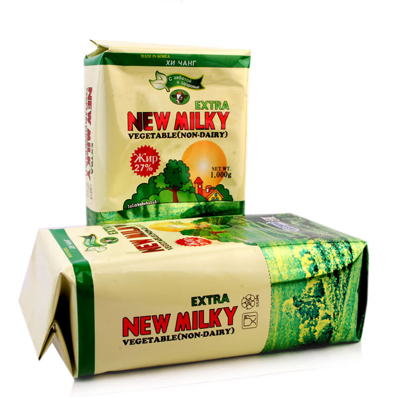 俄罗斯进口好喝醇香植物奶粉奶油粉成人冲饮原装中老年1000克一袋2斤