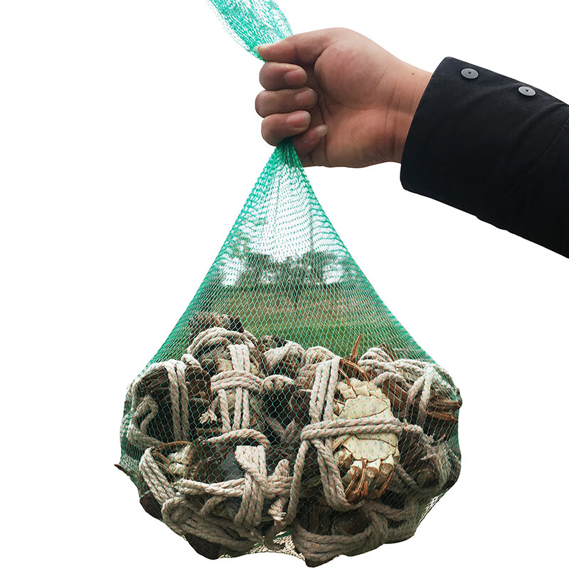 袋加厚小网眼加密海洋球塑料编织塑料编织网袋红色70cm特厚网100个