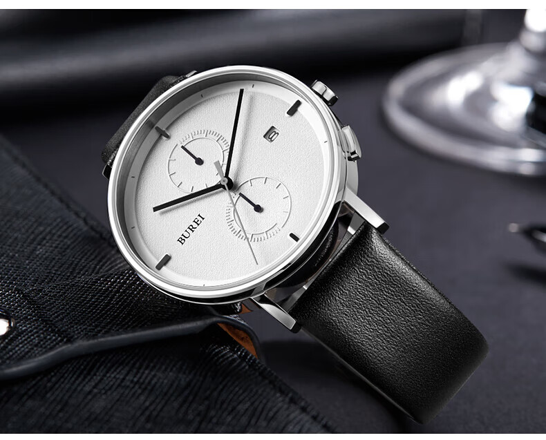 【 瑞士品质】burei宝梭全自动机械表 手表男石英表男表防水学生时尚