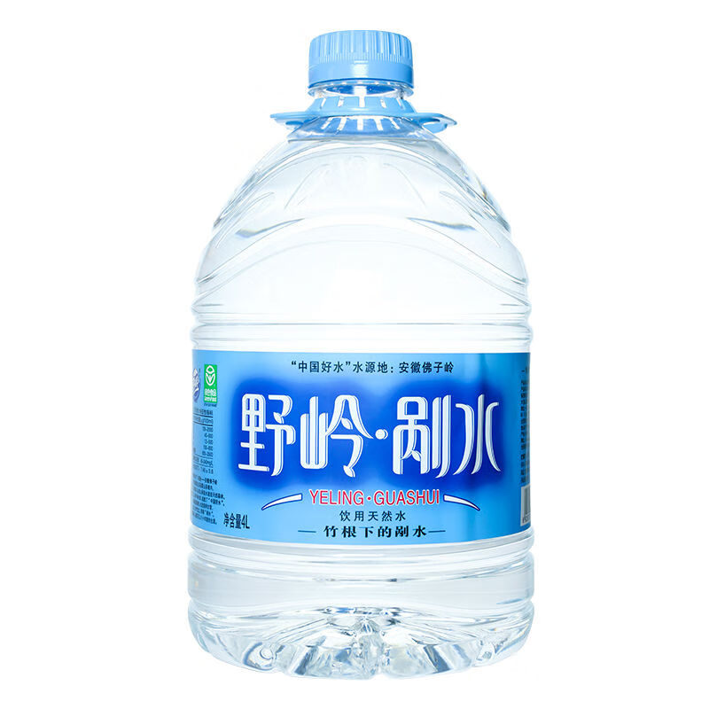 5折剐水饮用水多规格泡茶水竹根下的水野岭家庭用水江浙沪皖398ml24瓶