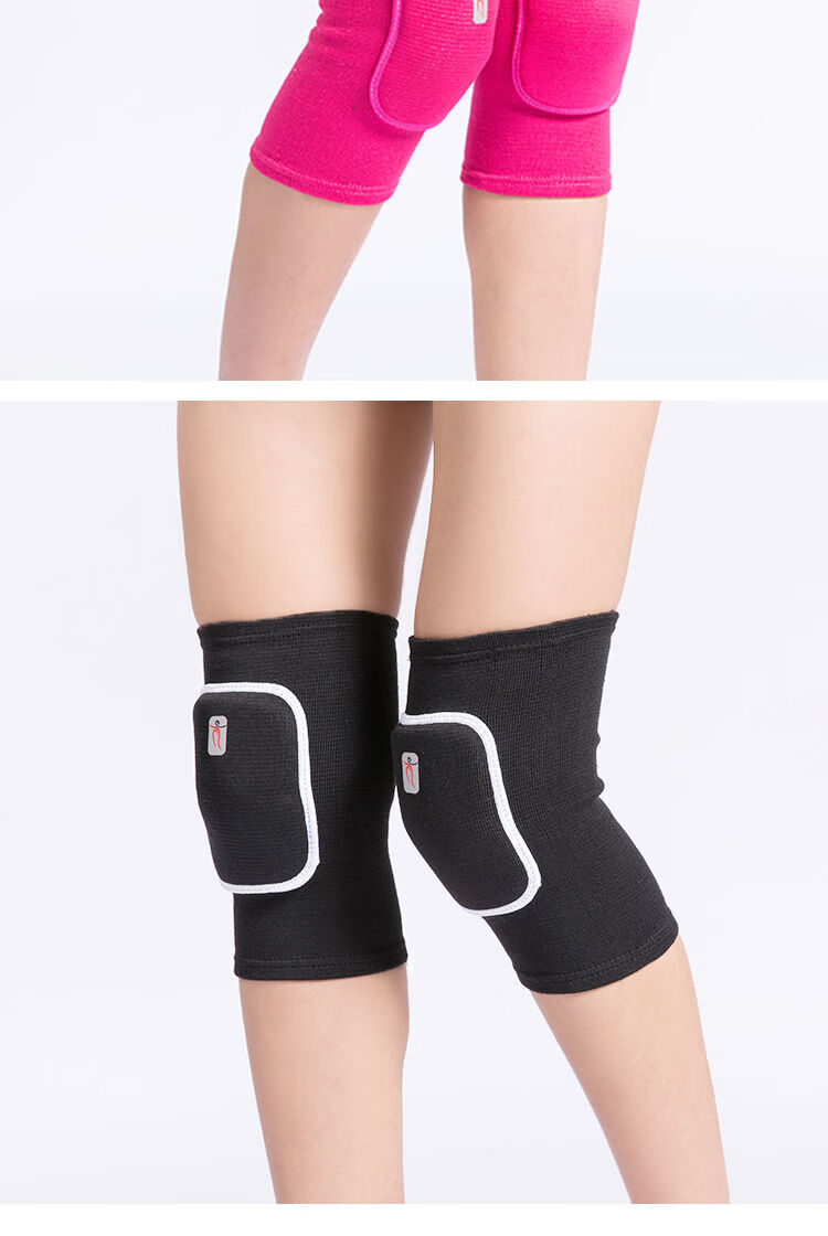 跪地擦地膝盖护具足球防摔运动专用加厚儿童跳舞舞蹈练