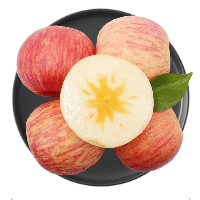 plus会员十城百果21新果山西冰糖心丑苹果带箱10斤