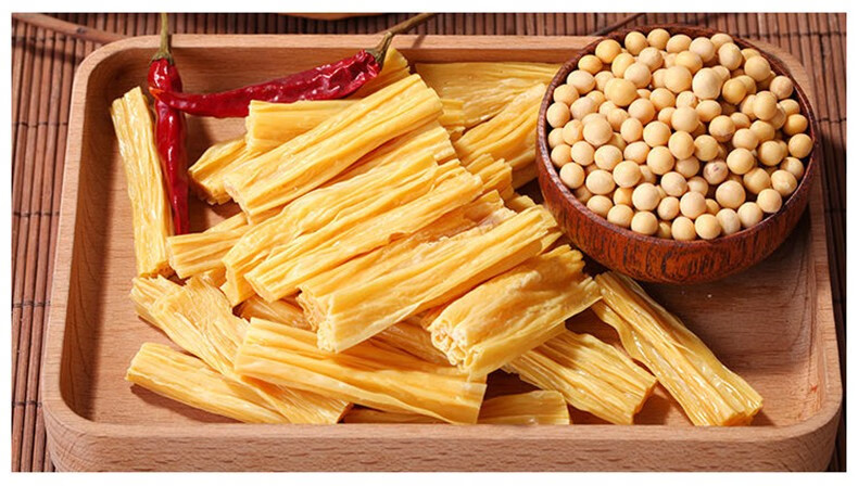 【新品促销 不满意包退】头层腐竹干货段干腐竹油豆腐皮凉拌菜卤菜