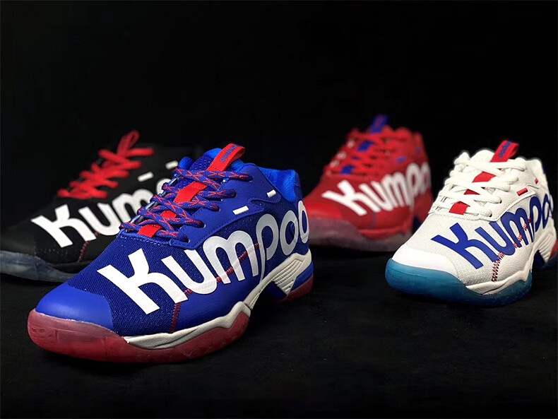 2022新款真鞋熏风薰风kumpoo羽毛球鞋光轮透气防滑减震男女运动鞋36