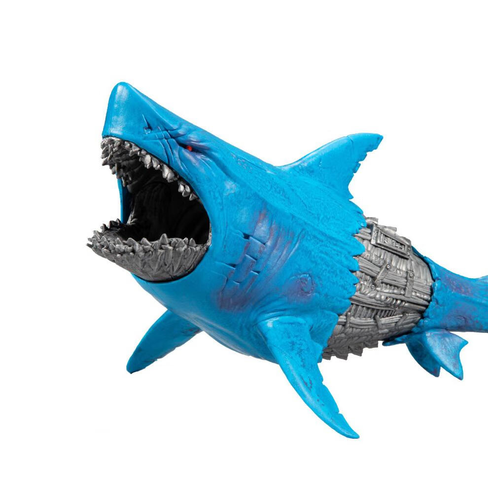 现货mcfarlane麦克法兰人偶raw10机械鲨鱼frenz新款2022