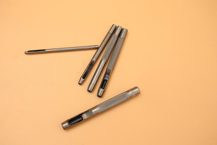 皮带冲头腰带皮带打孔器 皮革冲子冲针 圆冲 皮带冲子冲子工具 直径5.