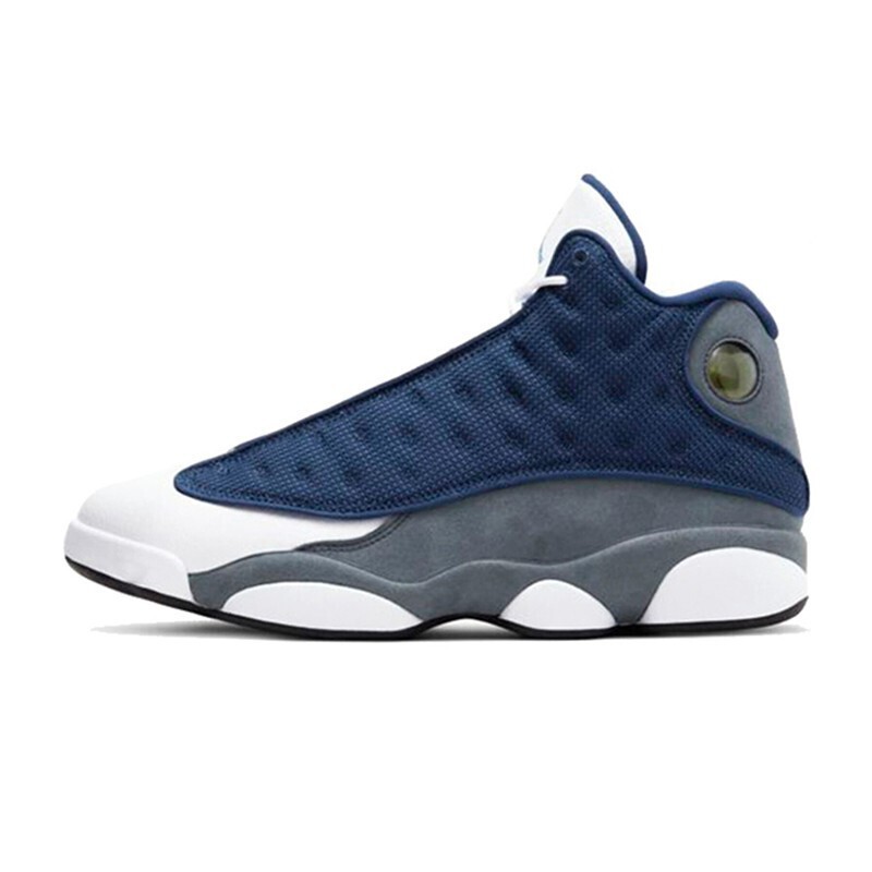 nike耐克男鞋air jordan 13 low aj13 黑绿夜光篮球鞋 dm0803 dj5982