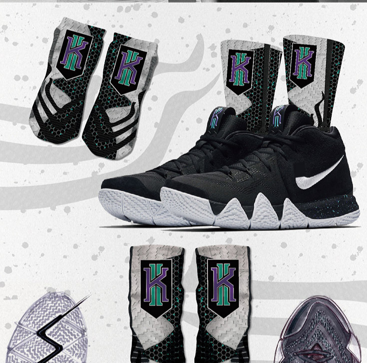 篮球袜子 男 高筒 德鲁大叔taco鸳鸯城市守护者5篮球袜子男精英袜中筒