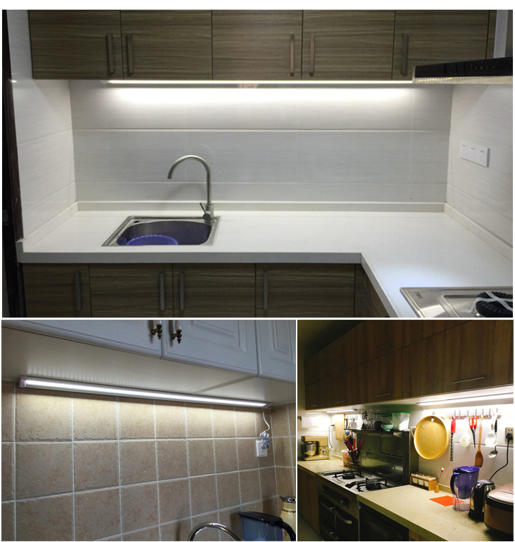 灯饰照明 led灯源 芸婷 手扫感应橱柜灯led柜底灯220v无变压器厨房