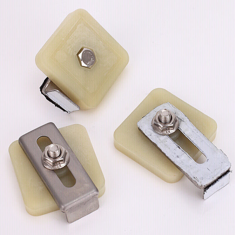 网红台下盆台盆方形加厚不锈钢水槽掉固定螺丝挂钩免钻孔安装扣件10个