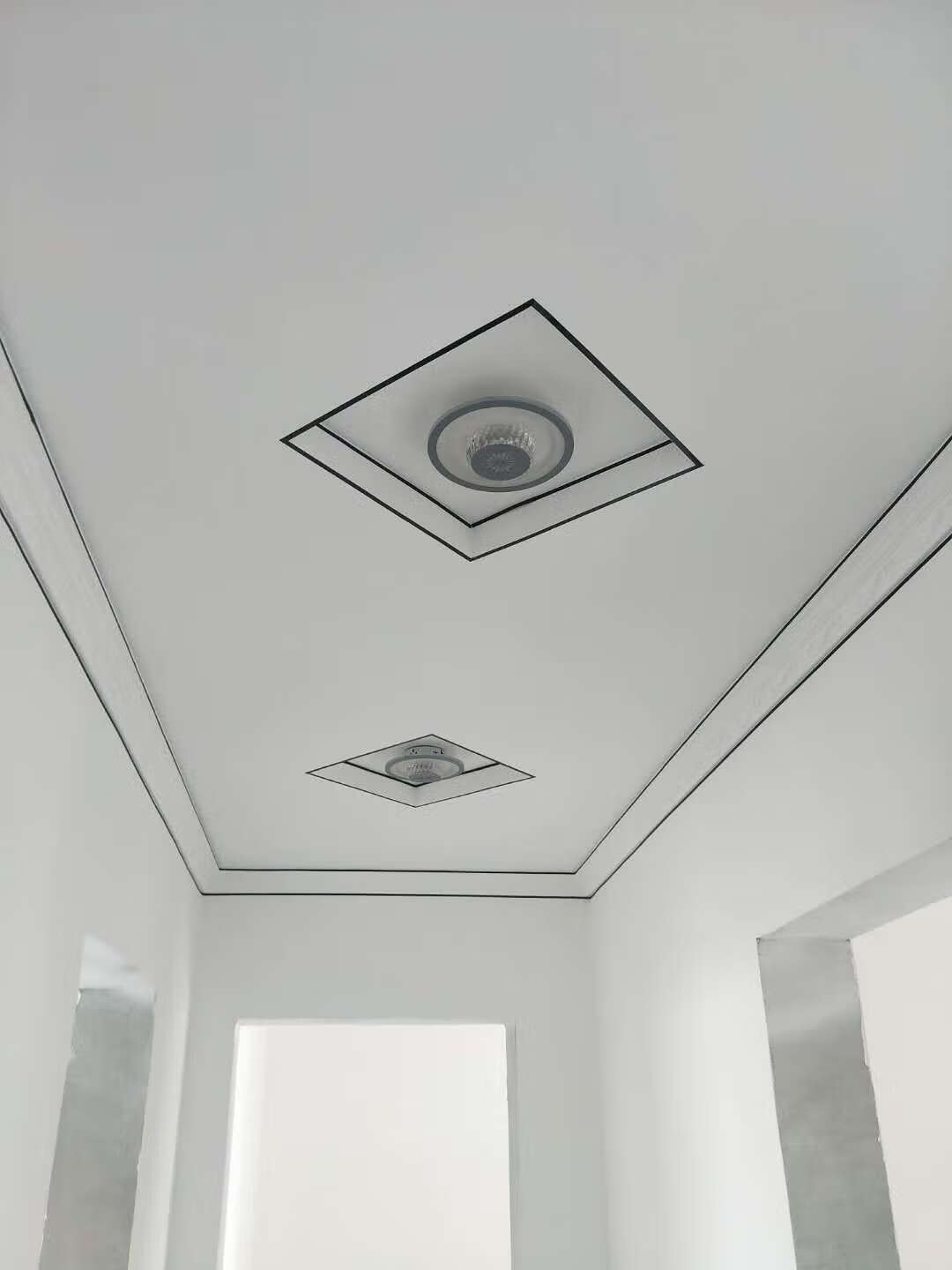 装饰条钛金色美边线自粘家用吊顶客厅石膏线背景墙阴角装饰条双眼皮