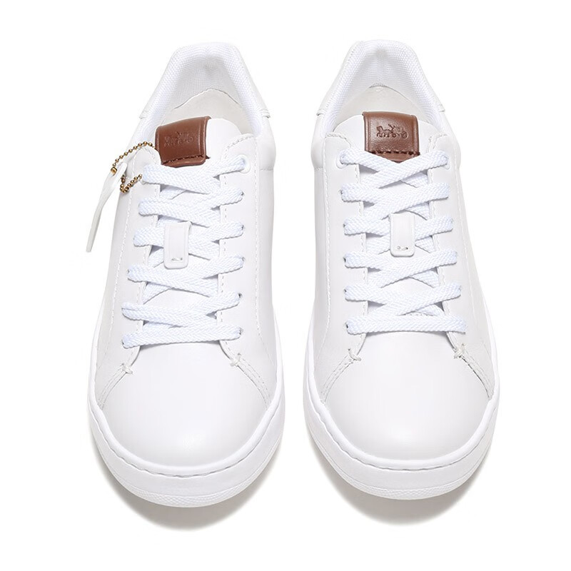 coach蔻驰女鞋22年新款商场同款送礼专柜款lowline女士低帮运动鞋小白