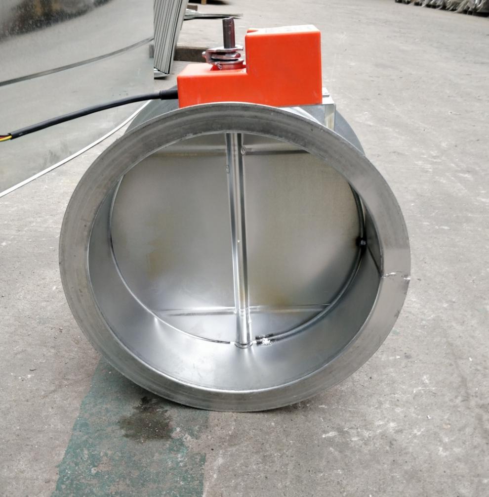 防火阀70度电动风阀280度消防排烟3c阀不锈钢手动风