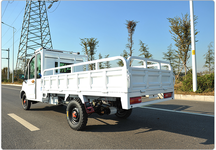 拉貨大車廂電動四輪車家用農用三輪車貨車載重王拉貨車小卡車 鉅惠款